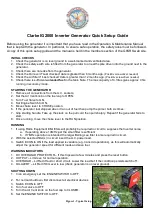 Preview for 1 page of Clarke IG2000 Quick Setup Manual