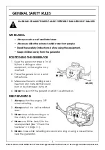 Предварительный просмотр 4 страницы Clarke IG2200 Operation & Maintenance Instructions Manual