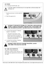 Предварительный просмотр 15 страницы Clarke IG2200 Operation & Maintenance Instructions Manual