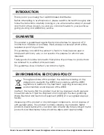 Preview for 2 page of Clarke IQ2000 Mounting & Operation Instructions