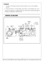 Предварительный просмотр 15 страницы Clarke IRD20 Operation & Maintenance Instructions Manual