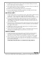 Preview for 5 page of Clarke IRD40 6920415 Operating & Maintenance Instructions