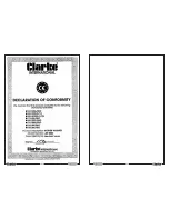 Предварительный просмотр 2 страницы Clarke JET 5000 Operating And Maintenance Instructions Manual