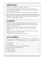 Preview for 2 page of Clarke JET 8000 Operation & Maintenance Instructions Manual