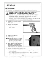 Preview for 10 page of Clarke JET 8000 Operation & Maintenance Instructions Manual