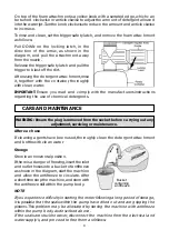 Предварительный просмотр 8 страницы Clarke JetKing 2000 Operating & Maintenance Instructions