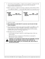 Preview for 10 page of Clarke JS1224Li Operating & Maintenance Instructions