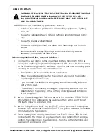 Preview for 10 page of Clarke JS5IN1 Operation & Maintenance Instructions Manual