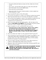 Preview for 9 page of Clarke JS900 Operating & Maintenance Instructions