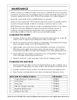 Preview for 11 page of Clarke JS900 Operating & Maintenance Instructions