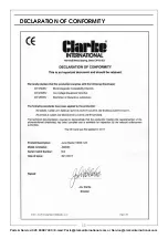 Preview for 11 page of Clarke JSM350 Operation & Maintenance Instructions Manual