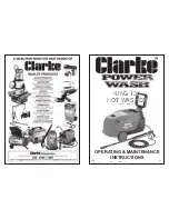 Clarke King 130 Operating And Maintenance Instructions Manual предпросмотр