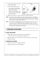 Предварительный просмотр 10 страницы Clarke Little Devil II Operation & Maintenance Instructions Manual