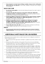 Preview for 4 page of Clarke LOGBUSTER 5 Operation & Maintenance Instructions Manual