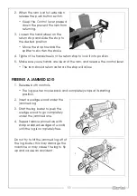 Preview for 11 page of Clarke LOGBUSTER 5 Operation & Maintenance Instructions Manual