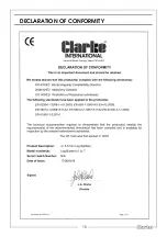 Preview for 15 page of Clarke LOGBUSTER 5 Operation & Maintenance Instructions Manual