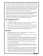 Preview for 17 page of Clarke MAYFAIR 6909910 User Manual