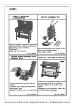 Предварительный просмотр 11 страницы Clarke METALWORKER  6500492 Operation & Maintenance Instructions Manual