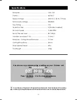 Preview for 2 page of Clarke Metalworker CAG122 Operating & Maintenance Instructions