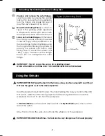 Preview for 8 page of Clarke Metalworker CAG122 Operating & Maintenance Instructions