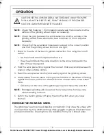 Preview for 10 page of Clarke Metalworker CBG6250 Operation & Maintenance Instructions Manual