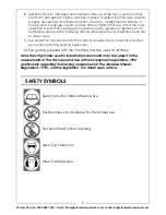 Preview for 5 page of Clarke Metalworker CBG8370LW Operation & Maintenance Instructions Manual