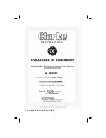 Preview for 2 page of Clarke Metalworker CDP101B Operating & Maintenance Manual