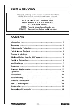 Preview for 3 page of Clarke Metalworker CDP350V Operating & Maintenance Instructions