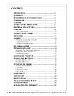 Preview for 4 page of Clarke MIG 240 Operation & Maintenance Instructions Manual