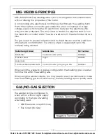 Preview for 17 page of Clarke MIG 240 Operation & Maintenance Instructions Manual