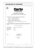 Preview for 27 page of Clarke MIG 240 Operation & Maintenance Instructions Manual