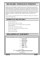 Preview for 12 page of Clarke MIG220TE Operating & Maintenance Instructions