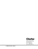 Preview for 122 page of Clarke Mini-Max 26 Operator'S Manual