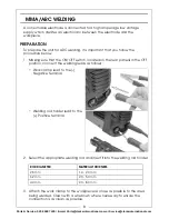 Предварительный просмотр 8 страницы Clarke MMA140 Operation & Maintenance Instructions Manual