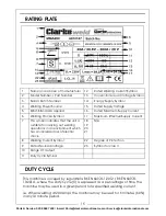 Предварительный просмотр 15 страницы Clarke MMA140 Operation & Maintenance Instructions Manual