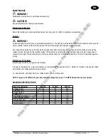 Предварительный просмотр 7 страницы Clarke MP-1800 01207A Instructions For Use Manual