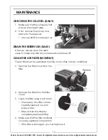 Предварительный просмотр 13 страницы Clarke Panther 10/500 Operation & Maintenance Instructions Manual