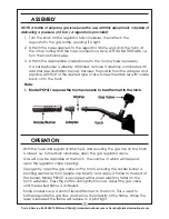 Preview for 3 page of Clarke PC108 Operating/Safety Instructions Manual