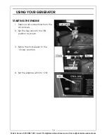 Preview for 10 page of Clarke PG2500 Operation & Maintenance Instructions Manual