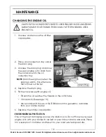 Preview for 14 page of Clarke PG2500 Operation & Maintenance Instructions Manual