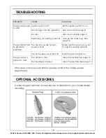 Preview for 18 page of Clarke PG2500 Operation & Maintenance Instructions Manual