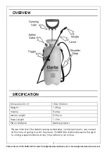 Предварительный просмотр 3 страницы Clarke PHS8B User Instructions