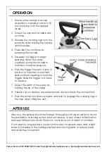 Предварительный просмотр 5 страницы Clarke PHS8B User Instructions