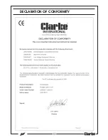 Предварительный просмотр 23 страницы Clarke PIONEER 220 Operating & Maintenance Instructions