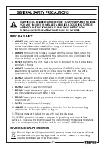 Preview for 3 page of Clarke Power CI000B Operating & Maintenance Instructions