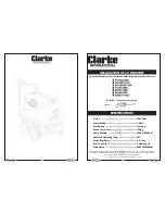 Предварительный просмотр 2 страницы Clarke Power Wash KING 135 Operating & Maintenance Manual