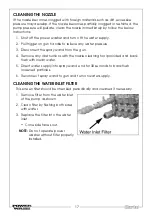 Предварительный просмотр 17 страницы Clarke Power Wash PLS190 Operation & Maintenance Instructions Manual