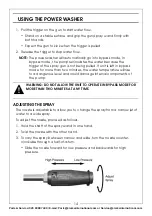 Предварительный просмотр 14 страницы Clarke Power Wash PLS195A Operation & Maintenance Instructions Manual