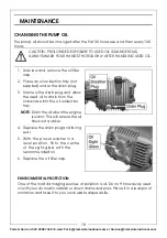 Предварительный просмотр 18 страницы Clarke Power Wash PLS195A Operation & Maintenance Instructions Manual