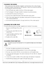 Предварительный просмотр 19 страницы Clarke Power Wash PLS195A Operation & Maintenance Instructions Manual